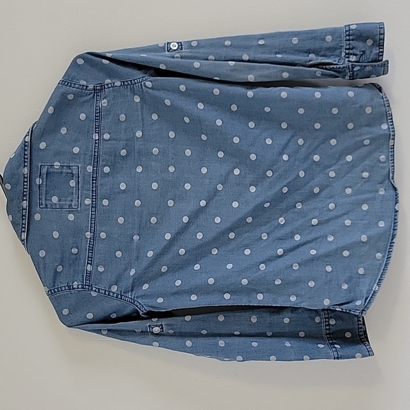 JUSTICE Girls Button-down Shirt US 9 - Picture 2 of 4
